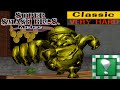 Super Smash Bros Melee Classic Mode Gameplay With Gold Wario