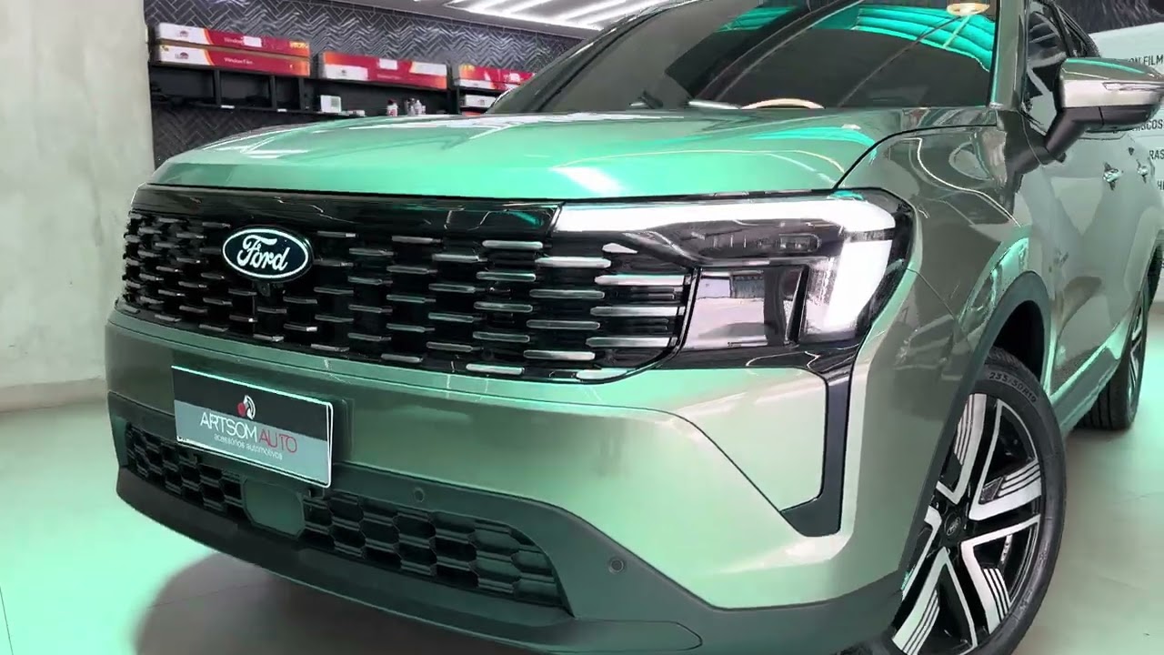 Ford Territory 2026 - PPF + películas de cerâmica + chrome delete