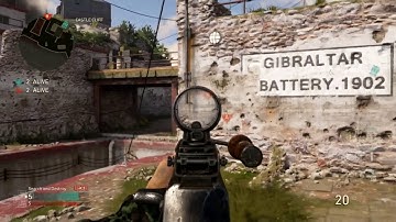 Call of Duty WWII: COMPETITIVE GAMEPLAY LAST ROUND ACE