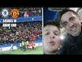 MASSIVE UNITED AWAY WIN AT CHELSEA with GARY NEVILLE | Chelsea vs Man United vlog