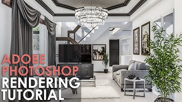 Adobe Photoshop CC Architectural Post-Production Process | DHL Part 02