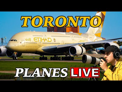 LIVE Toronto YYZ A380 And MORE November 23RD 2025 At YYZ