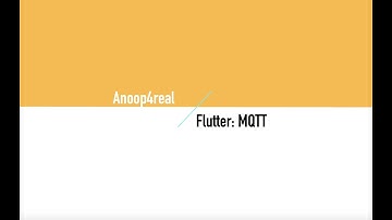 Flutter: Create an MQTT app