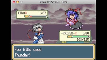 Touhoumon Merry Elite Four Low Level Run - Lance Rematch