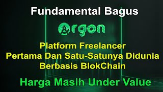 Argon Platform freelancer pertama dan satu-satunya di dunia berbasis blockchain screenshot 3