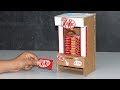 How to make KitKat Vending Machine - DIY Easy Way