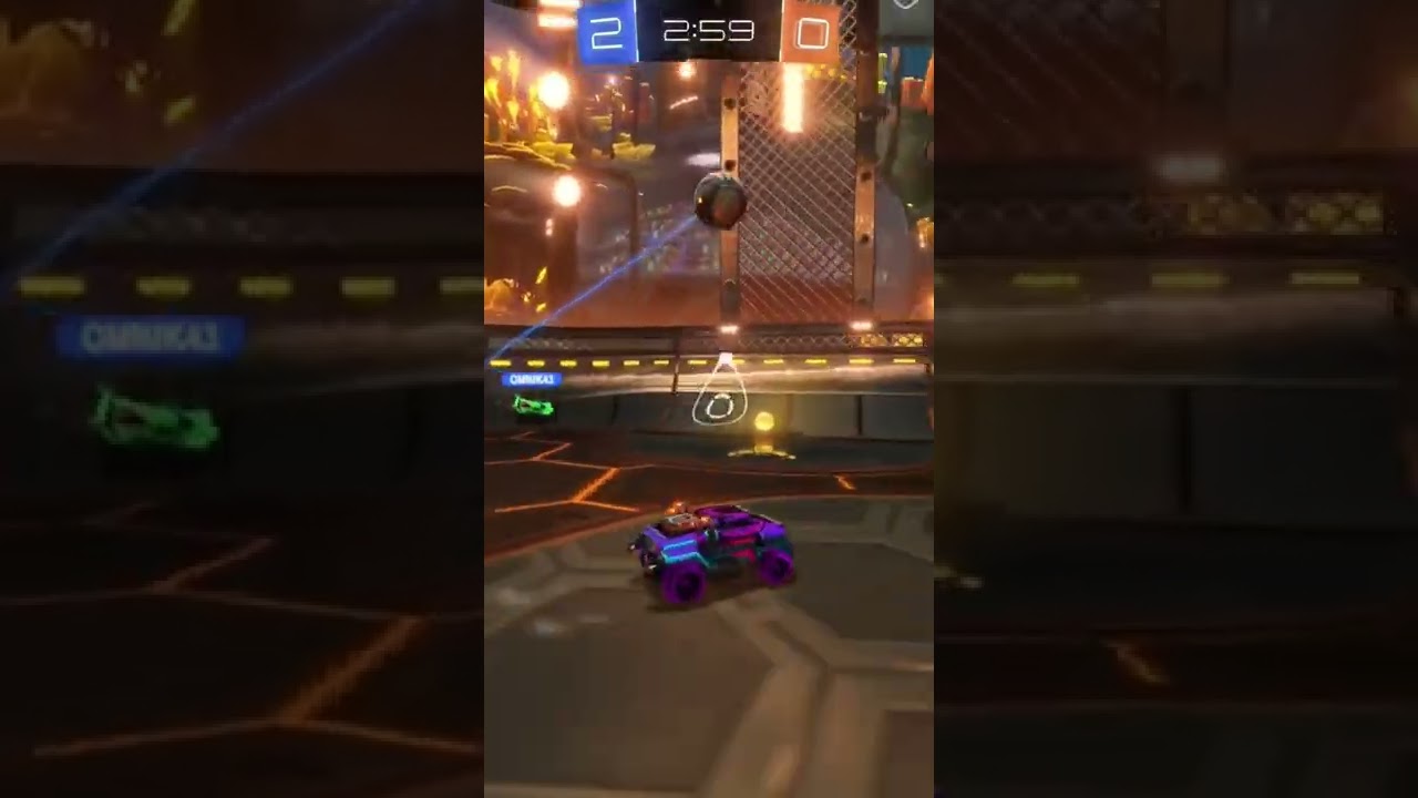 Rocket League Off The Wall Goal rocketleague xboxseriesx YouTube