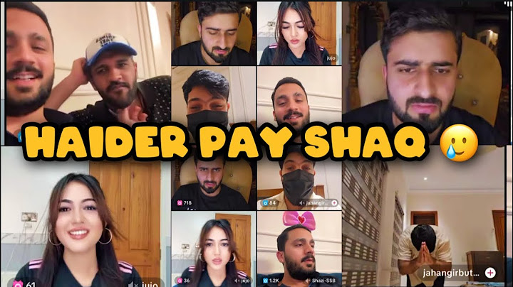 Haider Shah Live With Rajab Butt ❤️