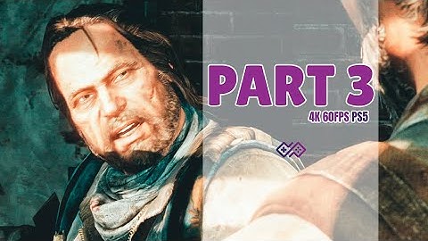 THE LAST OF US REMASTERED - Walkthrough No Commentary - Part 3 [4K 60FPS PS5]