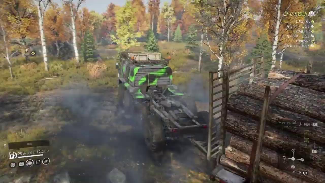 PS5対応　SNOW RUNNER　＃１３　ミシガンエリア（シーズン１）を100%目指す