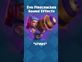 Clash royale  all evo firecracker sound effects shorts clashroyale supercell evofirecracker