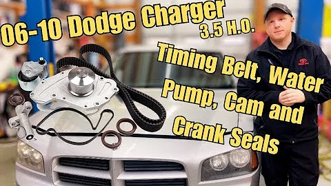 2006-2010 3.5L H.O. Dodge Charger Timing Belt, Water Pump, Cam Seals, Crank Seal