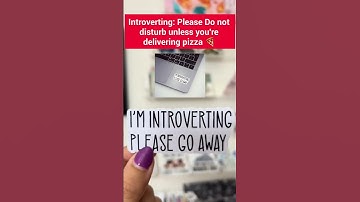 Introvert vibe: embrace your quiet side #mbti #intj