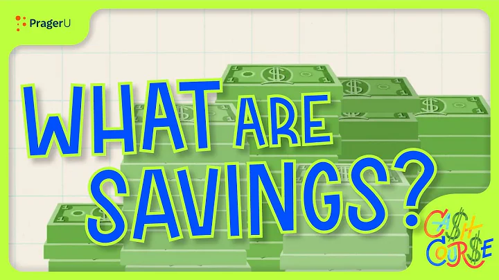 What Are Savings? | Cash Course | PragerU Kids