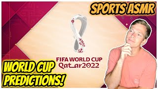 ASMR: 2022 World Cup Predictions - Gum Chewing & Whispering screenshot 4