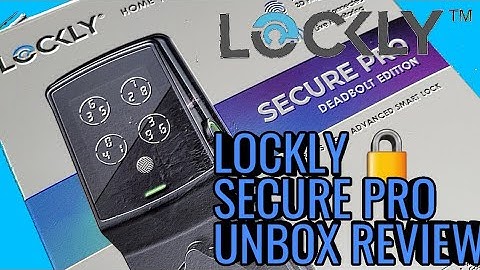 LOCKLY smart wifi Lock with voice command | Yale Killer