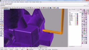 Moldex3D Mesh : BLM_Build solid runner mesh