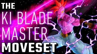 The Ki Blade Master Male Earthling Moveset | Dragon Ball Xenoverse 2