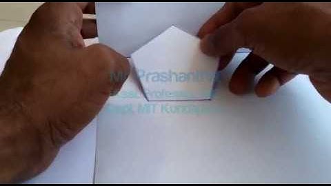 Engg Graphics - Projection of Planes Prob 22 Sketching By Prashantha Acharya, ME