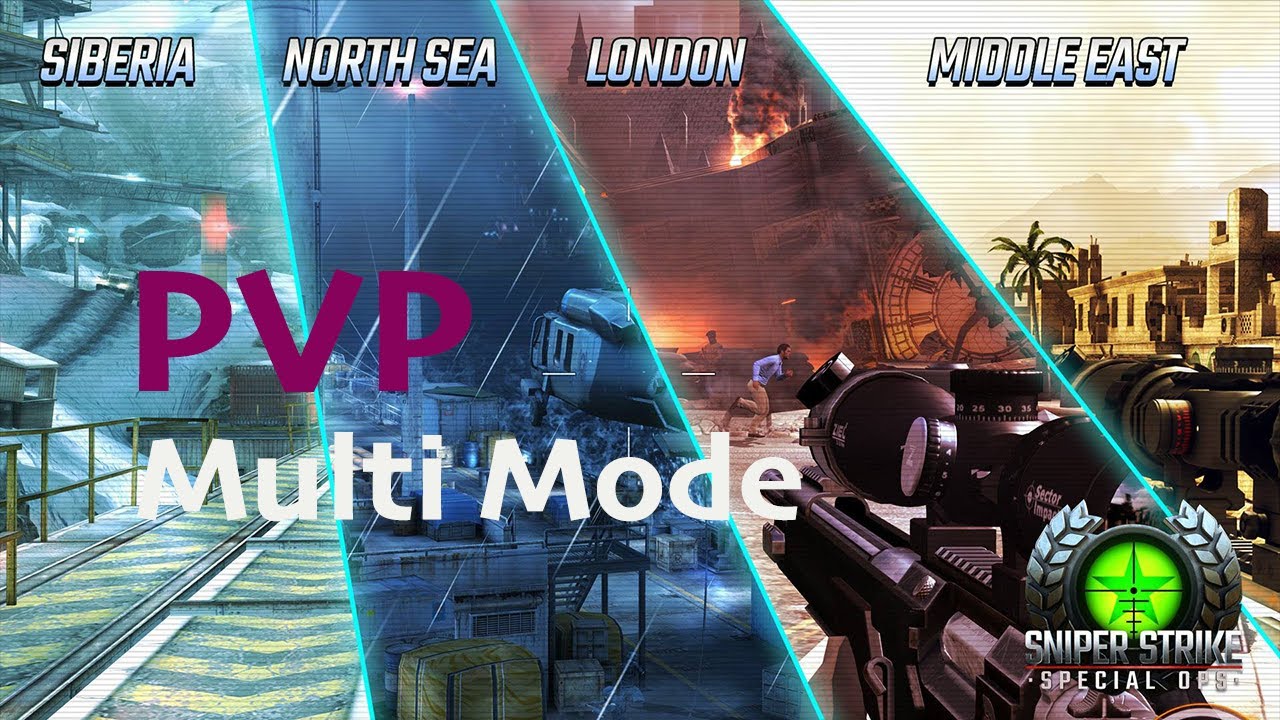 Sniper Strike : PVP Multi Zones ( iOS & Android )
