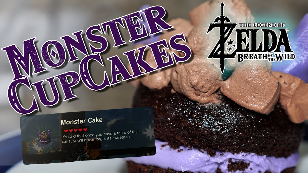 Monster Cakes, Monster Cupcakes - Cooking from The Legend of Zelda: Breath of the wild || Gamer ...