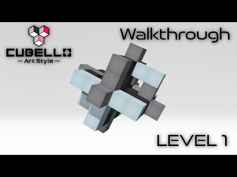 LEVEL 1 | Art Style: CUBELLO (Wii) | Walkthrough | Arcadeog