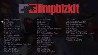 Limp Bizkit, Top 40 Songs Collection. 