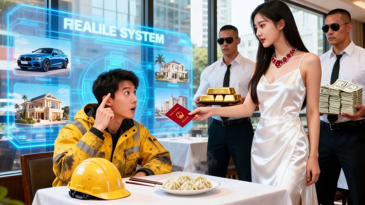 Jobless&dumped—poor delivery man unlocks tycoon system,won $999B,Beauty CEO propose!