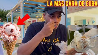 Visiting the most expensive ice cream parlor in Cuba