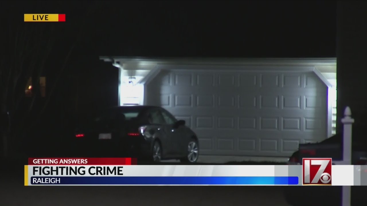 Several from north Raleigh neighborhood meet with police after car