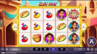 Holi Fest Slot Review | PopOK Gaming Gameplay, Free Spins & Bonus Game screenshot 3