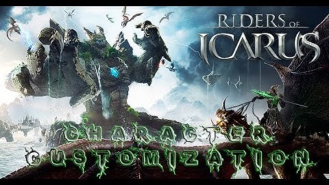 Riders of Icarus - Character Customization - Closed Beta