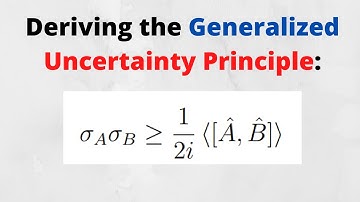 Deriving the Generalized Uncertainty Principle (Using Cauchy-Schwarz Inequality)