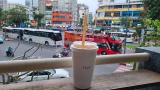 Afternoon Tea, Old Market, Saigon, Vietnam 