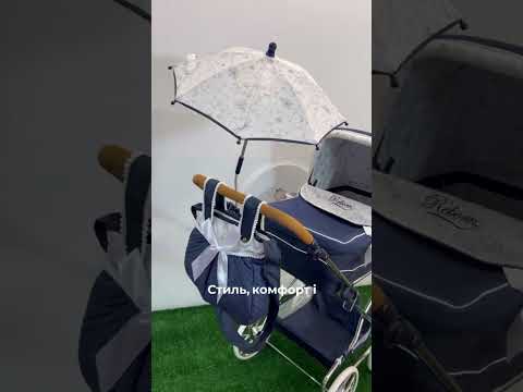 Іграшкова коляска для ляльки із сумочкою DeCuevas 82044, видео 1