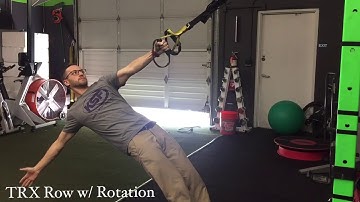 TRX Row w/ Rotation