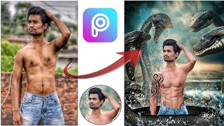 PicsArt Snake Concpt manipulation Photo Editing Tutorial 2021. Manipulation Photo Editing Snake +Boy screenshot 5