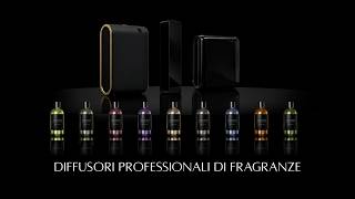 Diffusori professionali che erogano fragranze d'autore di alta qualità. Vero marketing olfattivo.