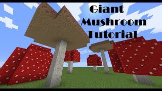 How to GROW Giant Mushrooms | Minecraft Tutorial
