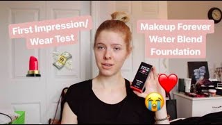 First Impression\/Wear Test - Makeup Forever Water Blend Foundation