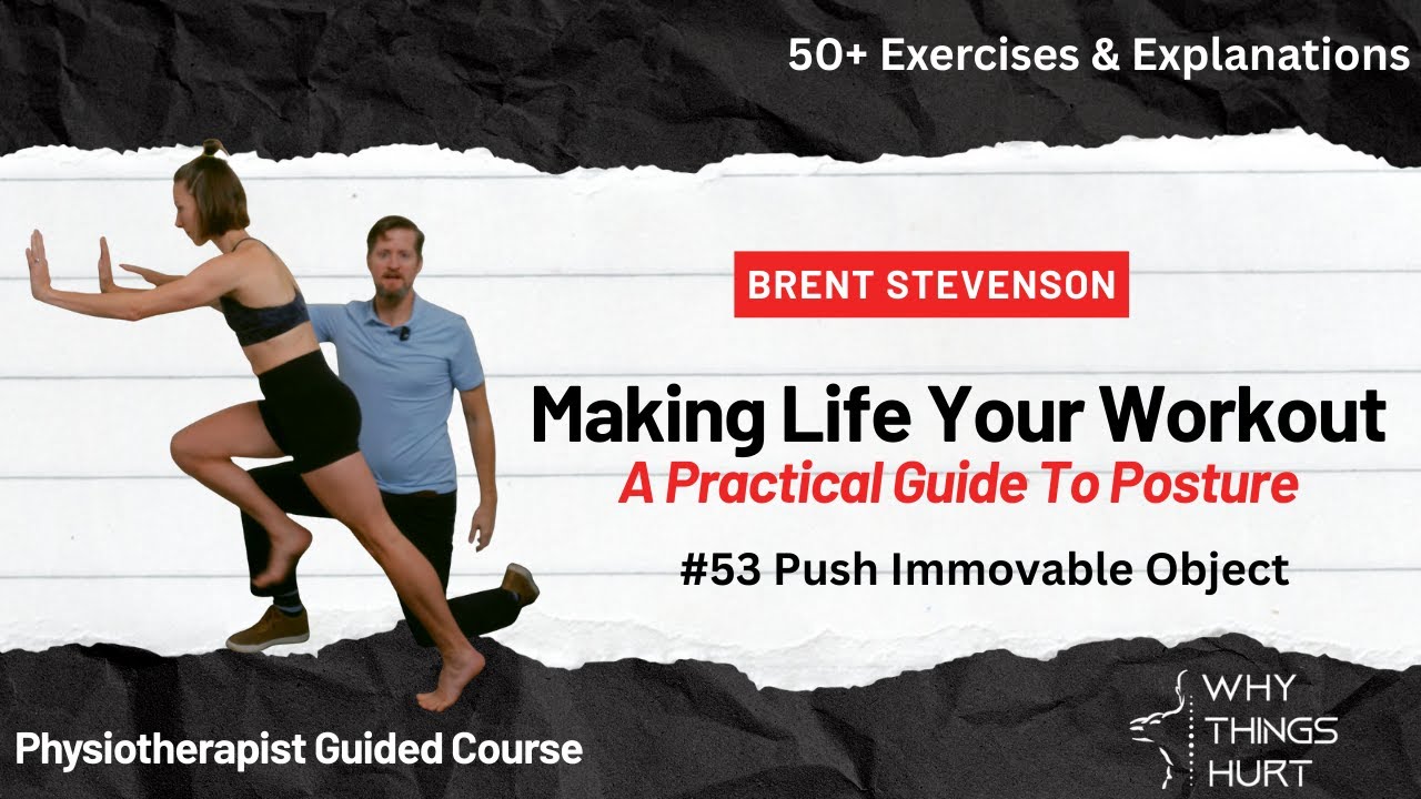 Push Immovable Object - Physio Exercise