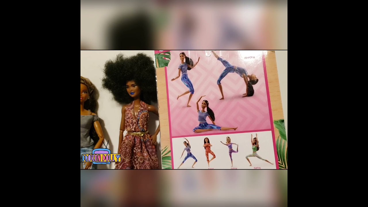 Comparing Barbie Doll Collection Skin Tones 2021 Made To Move Barbie