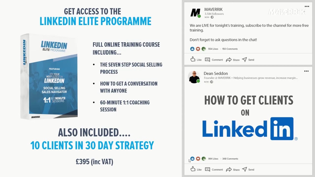 How to get clients on LinkedIn - YouTube