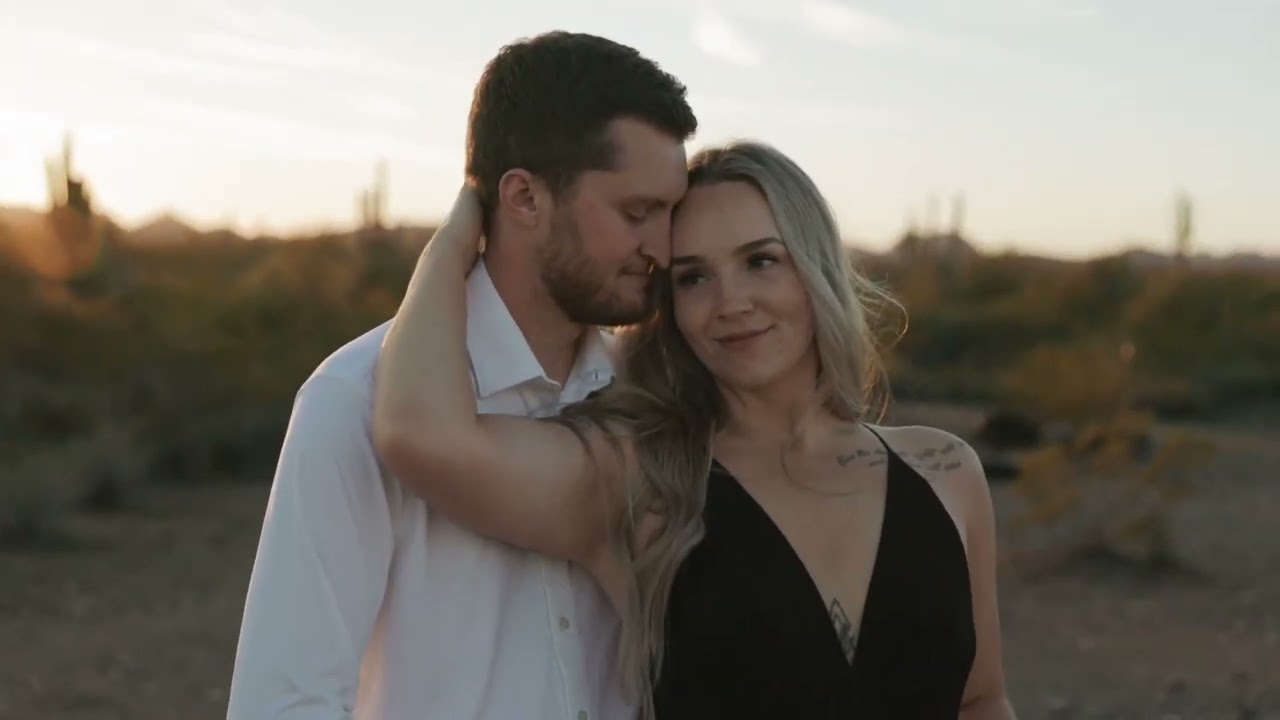 Desert engagement | Arizona wedding videography