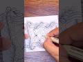 Amazing And Creative Walu And Florz Zentangle Pattern #zentangle #doodle #zendoodle #art #shorts