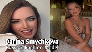 Darina Smychkova Russian Fashion Model