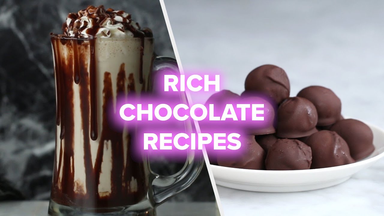 7 Rich And Dark Chocolate Recipes Tasty