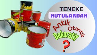 Konserve Kutusundan Beton Mumluk Yapımı: Çöpten Lükse Dönüşüm ✨