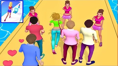 Makeover Run Gameplay All Levels 23-27 (iOS/Android)