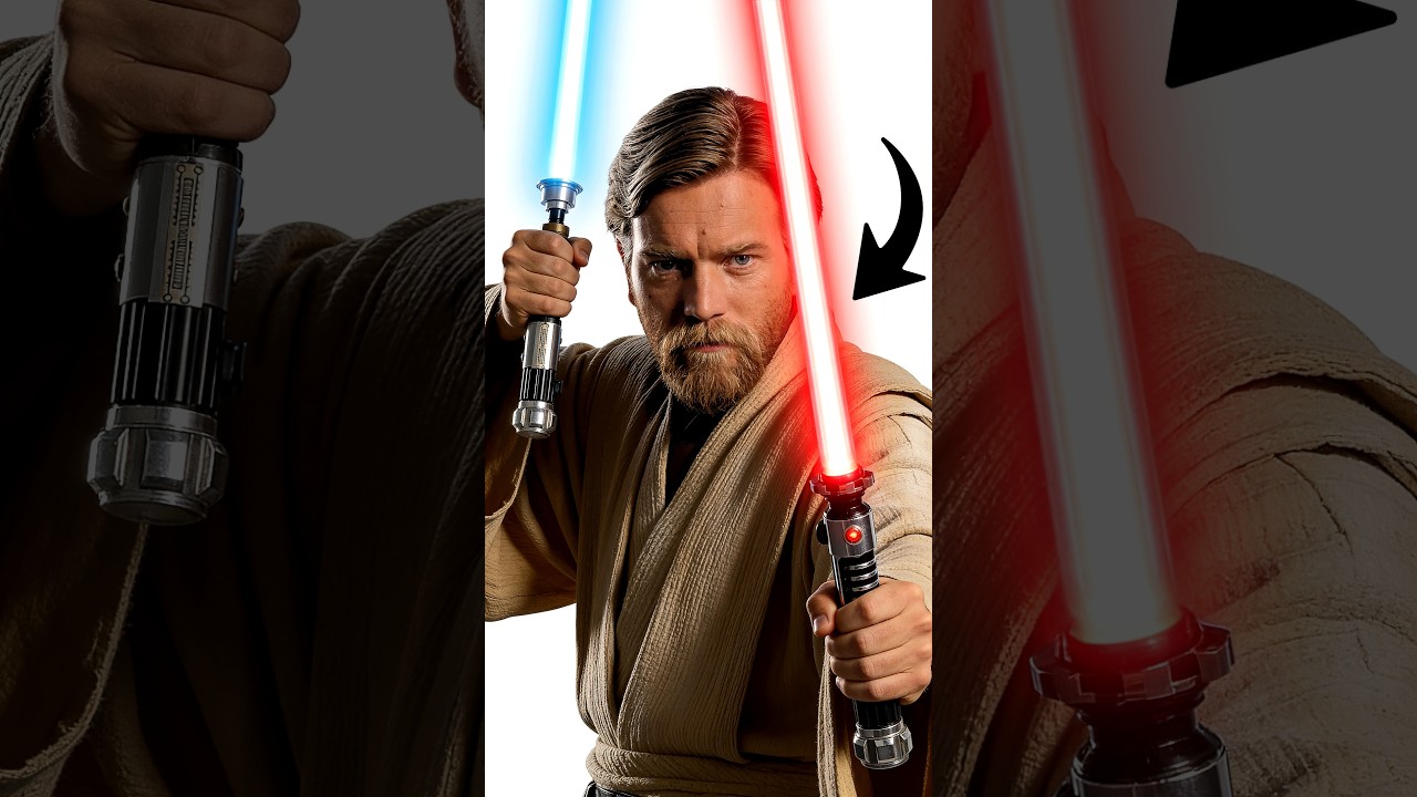 Obi-Wan has the WRONG Lightsaber in Revenge of the Sith?